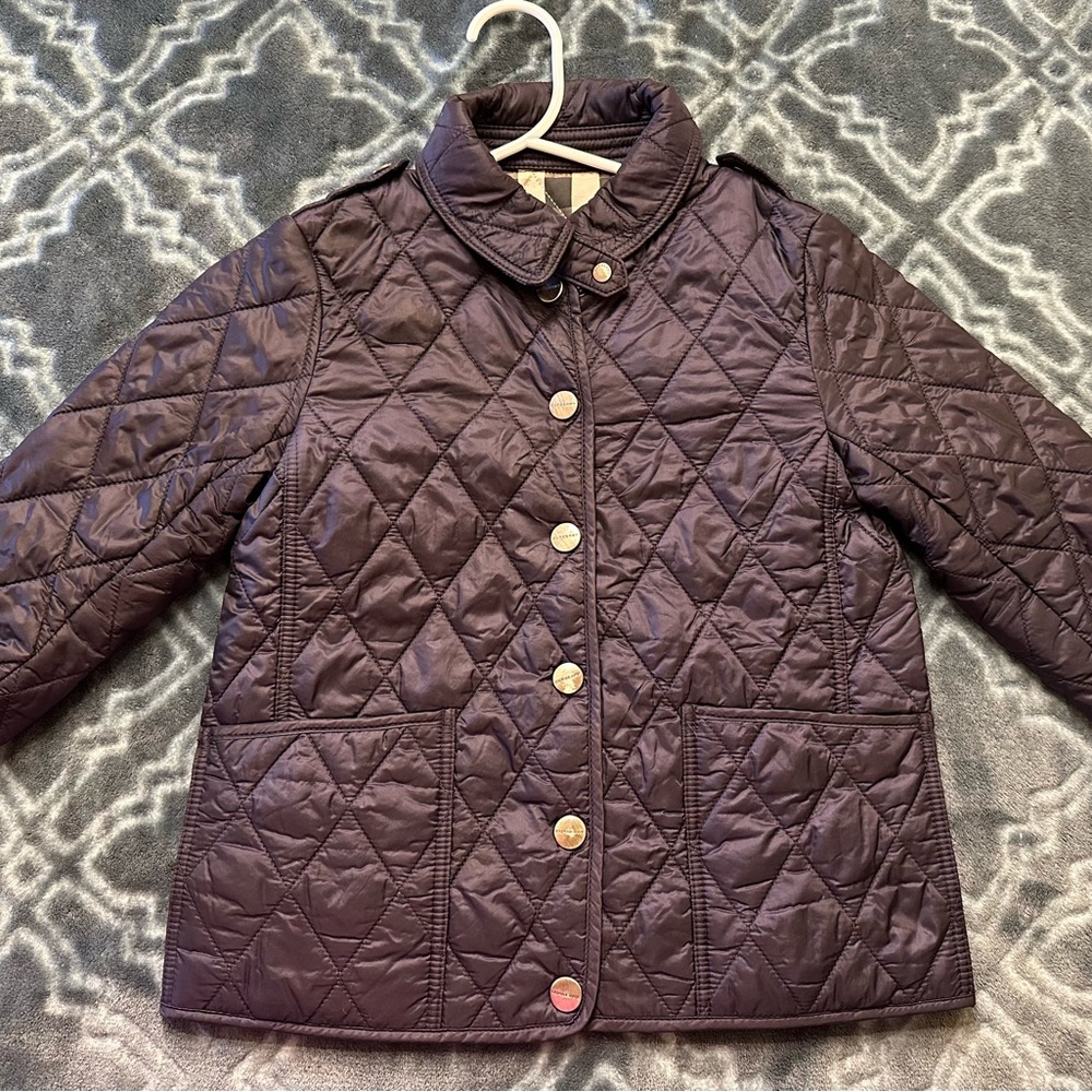 Burberry Boys Jacket - Navy Blue